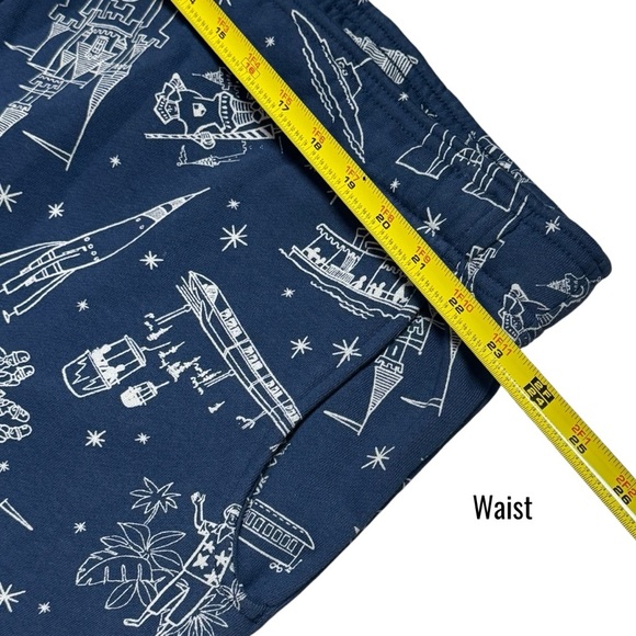 NWOT Disney 100 Disneyland Resort Comfort Jogger Sweatpants Novelty Unisex XXL - Picture 10 of 13